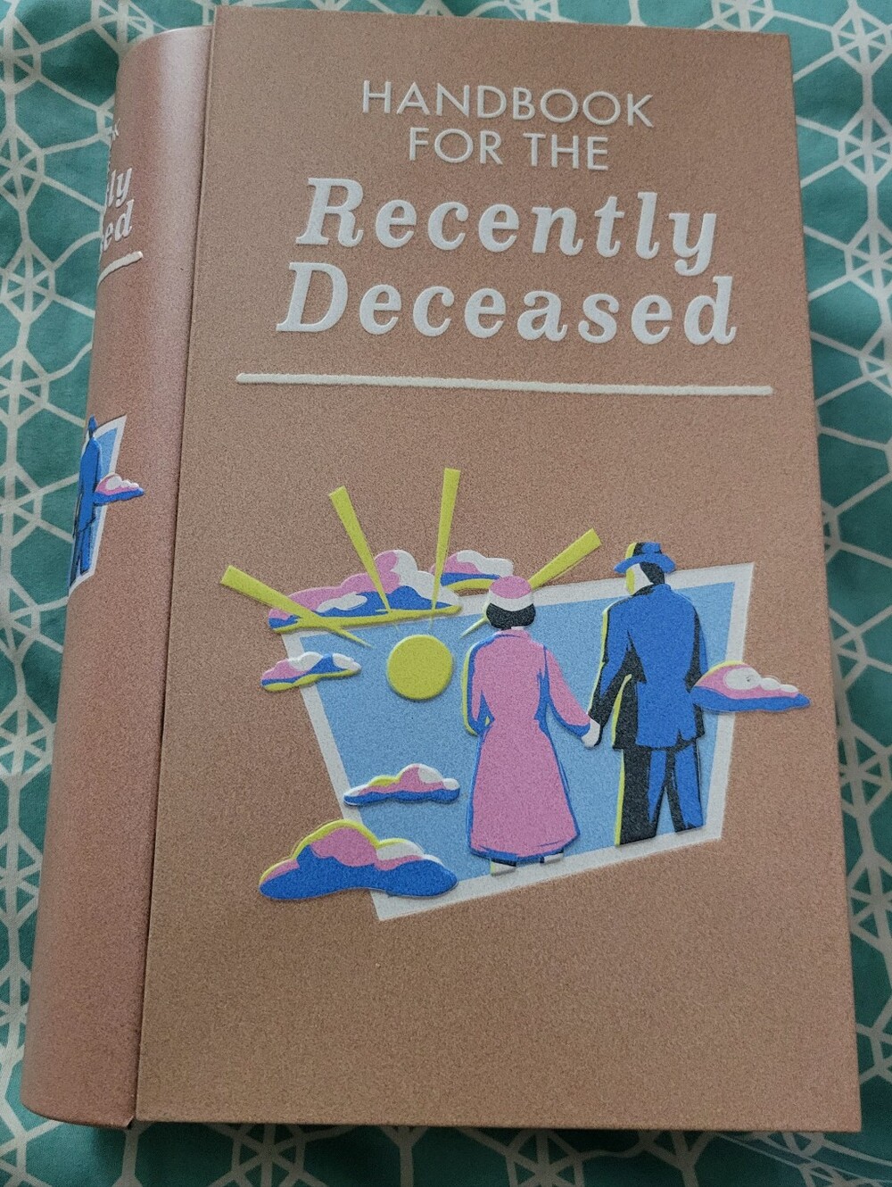 Beetlejuice Handbook for the Recently Deceased - Pink Cover Decorative Book